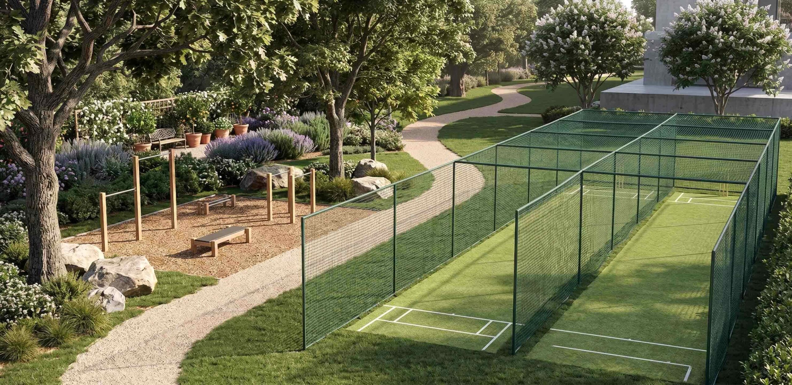 Active Greenways: Redefining Outdoor Play and Fitness in Modern Residential Communities
